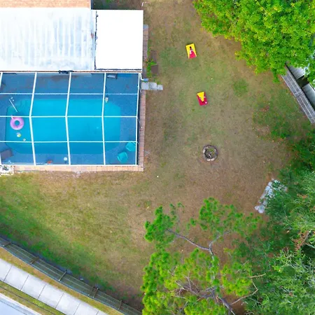 Beach Villa Private Pool Fire Pit 6Mi To Beach Pinellas Park Exterior photo